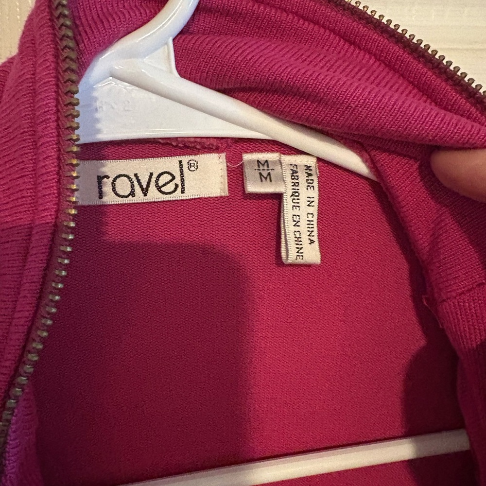 Ravel Pink Ruffled Jacket - Picture 3 of 4